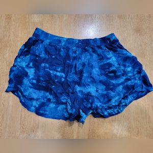 🔥 EUC Mossimo blue tie dye shorts